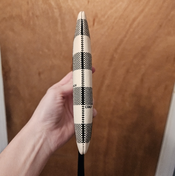 Coach Checkered Wristlet - Picture 15 of 16